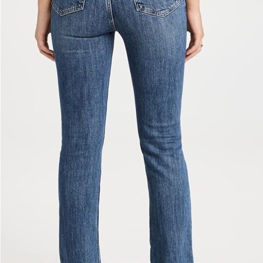 NWT Pistola Colleen High Rise Slim Flare in Willow -Revolve- - Picture 10 of 15